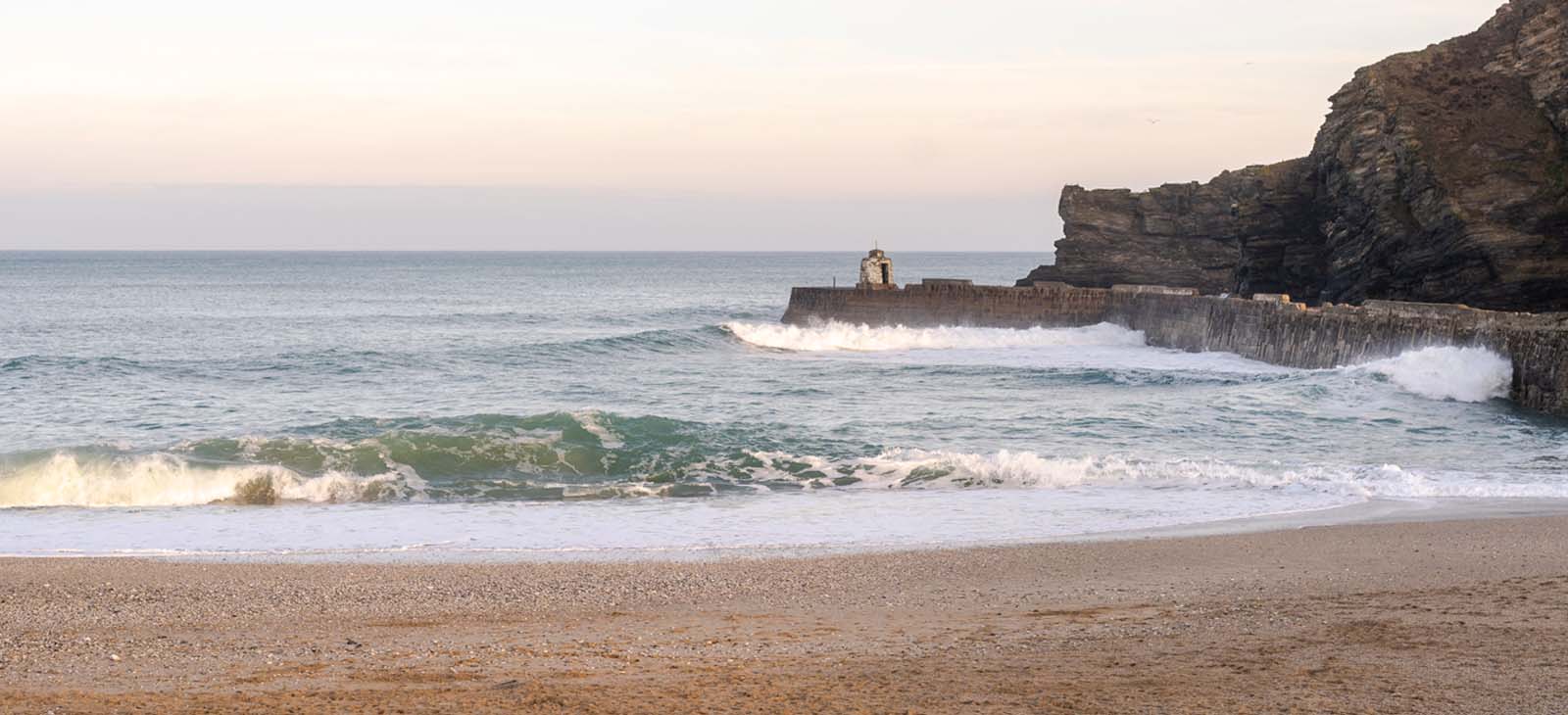 Sunrise at Portreath Beach, Cornwall